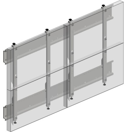 ITB PM5370 Supporto per display espositivi 119,4 cm (47") Nero (PM5370)