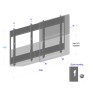 ITB PM5370 Supporto per display espositivi 119,4 cm (47") Nero (PM5370)