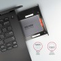 Axagon RSS-CD09 2.5 SSD/HDD caddy into DVD slot 9.5 mm LED ALU scheda di interfaccia e adattatore Interno SATA