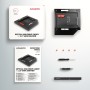 Axagon RSS-CD09 2.5 SSD/HDD caddy into DVD slot 9.5 mm LED ALU scheda di interfaccia e adattatore Interno SATA