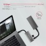 Axagon HMC-4G2 hub di interfaccia USB 3.2 Gen 2 (3.1 Gen 2) Type-C 10000 Mbit/s (HMC-4G2)
