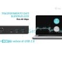 THUNDERBOLT 4 QUATTRO INTELL DOCK. (TB4INTGDUAL4KDOCPDIT)