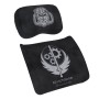noblechairs Brotherhood of Steel Cuscino per il collo/cuscino lombare Nero 2 pz (NBL-SP-PST-020)