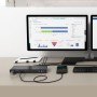 DICOTA D31952-CH replicatore di porte e docking station per laptop Cablato USB tipo-C Nero