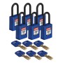 Brady SafeKey Lucchetto convenzionale 6 pz (150221)