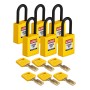 Brady SafeKey Lucchetto convenzionale 6 pz (150265)