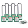 Brady 814148 lucchetto Lucchetto convenzionale 6 pz