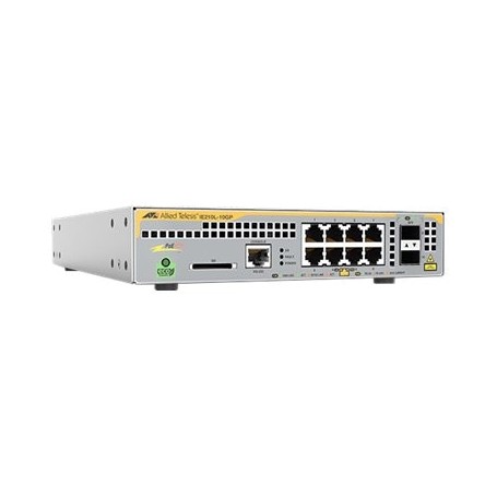 Allied Telesis AT-IE210L-10GP-60 Gestito L2 Gigabit Ethernet (10/100/1000) Supporto Power over Ethernet (PoE) Grigio