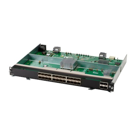 HPE Aruba Networking CX 6400 24-port SFP+ and 4-port SFP56 v2 Module (R0X43C)
