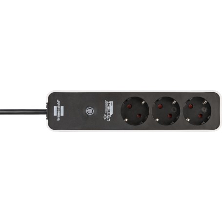 Brennenstuhl Connect Ecolor WiFi prolunghe e multiple 3 presa(e) AC Interno Nero (1153230620)