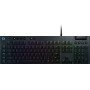 Logitech G G815 LIGHTSYNC RGB Mechanical Gaming Keyboard – GL Linear tastiera USB Russo Carbonio (920-009007)