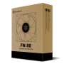 Silverstone FN80 Case per computer Ventilatore 8 cm Nero 1 pz (SST-FN80B)