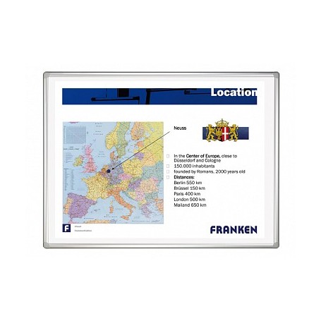 Franken PRO Plus lavagna Smaltato Magnetico (SC881220)