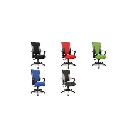 BÜROSTUHL TWO 20 ROT/SCHWARZ (TF200 S101)