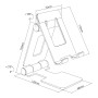 InLine Porta tablet in alluminio universale fino a 13" (IN55728)