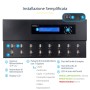 StarTech.com Docking Station per Unità Flash USB - Duplicatore/Eraser Standalone 1:15 per Chiavette USB consente la copia del s (USBDUPE115)