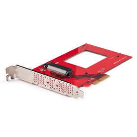 StarTech.com Scheda adattatore da U.3 a PCIe, adattatore PCIe 4.0 x4 per SSD U.3 NVMe da 2,5", scheda aggiuntiva PCI Express SFF (PEX4SFF8639U3)