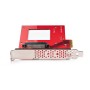 StarTech.com Scheda adattatore da U.3 a PCIe, adattatore PCIe 4.0 x4 per SSD U.3 NVMe da 2,5", scheda aggiuntiva PCI Express SFF (PEX4SFF8639U3)