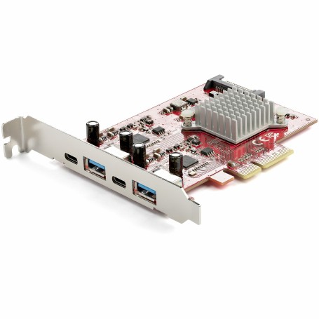 StarTech.com Scheda PCI Express USB a 4 porte - Scheda di espansione PCIe USB 10Gbps con 2 controller - 2 porte USB-C e 2 porte  (PEXUSB312A2C2V)
