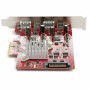 StarTech.com Scheda PCI Express USB a 4 porte - Scheda di espansione PCIe USB 10Gbps con 2 controller - 2 porte USB-C e 2 porte  (PEXUSB312A2C2V)