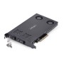 StarTech.com Adattatore SSD M.2 NVMe a PCIe x8 rack mobile a doppio alloggiamento rimovibile biforcazione necessaria installazio (2M2-REMOVABLE-PCIE)