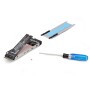 StarTech.com Adattatore SSD M.2 NVMe a PCIe x8 rack mobile a doppio alloggiamento rimovibile biforcazione necessaria installazio (2M2-REMOVABLE-PCIE)