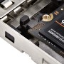 StarTech.com Adattatore SSD M.2 NVMe a PCIe x8 rack mobile a doppio alloggiamento rimovibile biforcazione necessaria installazio (2M2-REMOVABLE-PCIE)