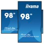 iiyama LH9875UHS-B1AG visualizzatore di messaggi Pannello piatto per segnaletica digitale 2,49 m (98") LED Wi-Fi 500 cd/m² 4K U