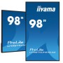 iiyama LH9875UHS-B1AG visualizzatore di messaggi Pannello piatto per segnaletica digitale 2,49 m (98") LED Wi-Fi 500 cd/m² 4K U