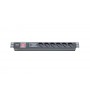 ITRack 309145 unità di distribuzione dell'energia (PDU) 6 presa(e) AC 1U Nero (309145)