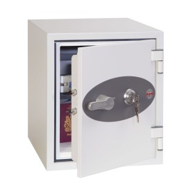 Phoenix Safe Co. FS1282K Cassaforte indipendente 25 L Acciaio Bianco