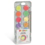 CF12 ACQUERELLI 30MM COL.FLUO E MET (112A12FM)