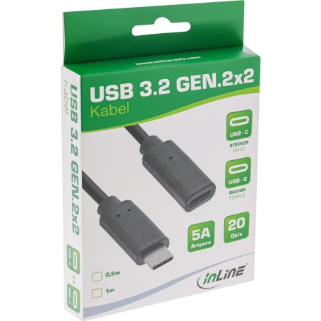 InLine 35771 cavo USB USB 3.2 Gen 2 (3.1 Gen 2) USB C (35771)