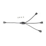 EK Loop D-RGB 3-Way Splitter Cable Cavo splitter RGB (3831109848067)