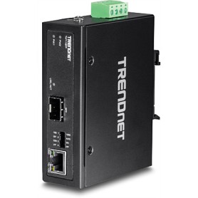 Trendnet TI-F11SFP convertitore multimediale di rete 1000 Mbit/s Nero (TI-F11SFP)