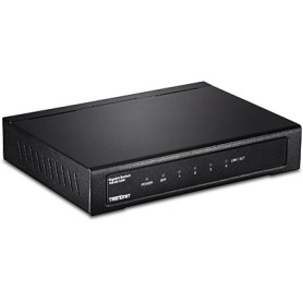 Trendnet TEG-S51SFP switch di rete Gigabit Ethernet (10/100/1000) Nero (TEG-S51SFP)