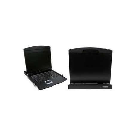LogiLink KVM Konsole mit 17 Zoll Deutsches Keyboard (LC703GE)