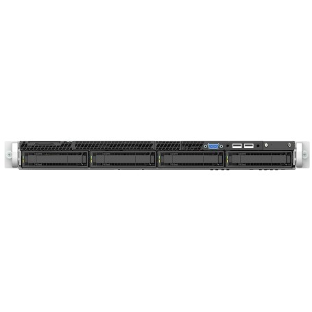Intel R1304WF0ZSR sistema barebone per server Intel® C624 LGA 3647 (Socket P) Rack (1U) Grigio, Nero