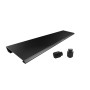 CHERRY AC 3.3 poggiapolso Alluminio Nero (JA-0330-2)