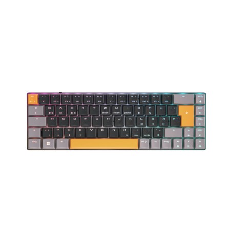 CHERRY MX-LP 2.1 Compact Wireless tastiera Gaming RF senza fili + Bluetooth QWERTZ Tedesco Nero (G80-3860LVADE-2)