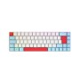 CHERRY MX-LP 2.1 Compact Wireless tastiera Gaming RF senza fili + Bluetooth AZERTY Francese Bianco (G80-3860LVAFR-0)