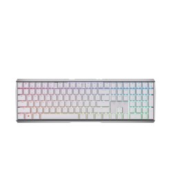 CHERRY MX 3.0S Wireless RGB tastiera Gaming RF senza fili + Bluetooth QWERTY Inglese US Bianco (G80-3872LYAUS-0)