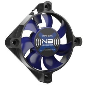 Noiseblocker BlackSilentFan XS-1 Case per computer Ventilatore 5 cm Nero, Blu (ITR-XS-1)