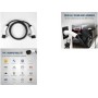 IWH Ladekabel für E-Autos, 2x Typ 2 Stecker, schwarz zum Laden von E-Autos an Ladesäulen mit Typ 2 - 1 Stück (75801)