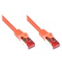 Alcasa 1m Cat6 S/FTP cavo di rete Arancione S/FTP (S-STP) (8060-010O)