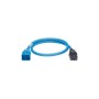 Panduit LPCB07-X cavo di alimentazione Blu 1,2 m IEC C20 IEC C19