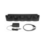Jabra 204432 Caricabatterie per dispositivi mobili Auricolare Nero AC, USB Interno