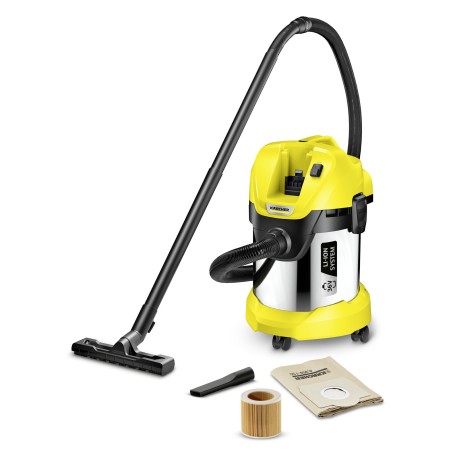 Kärcher WD 3 Battery Premium Nero, Giallo 17 L 300 W (1.629-950.0)