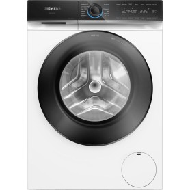 Lavatrice a carica frontale Siemens WG44B2072 iQ700 da 9 kg, larghezza 60 cm, 1400 giri/min, AquaStop