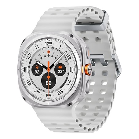 Samsung Galaxy Watch Ultra 3,81 cm (1.5") AMOLED 47 mm Digitale 480 x 480 Pixel Touch screen 4G Titanio, Bianco Wi-Fi GPS (satel (SM-L705FAW2EUB)